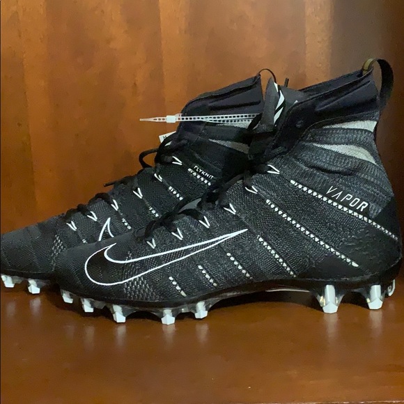 NWOT Nike Vapor Football Cleats black size 10 - Picture 8 of 16